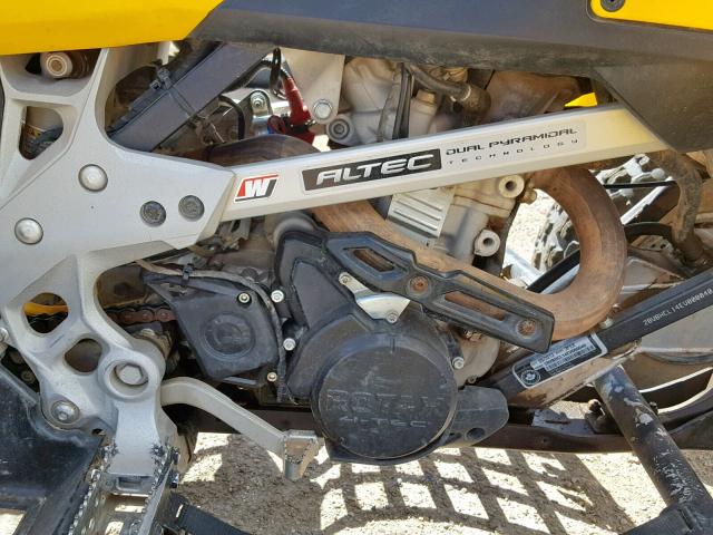 2BVBHCL14EV000040 - 2014 CAN-AM DS 450 YELLOW photo 7