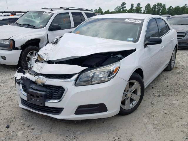 1G11B5SL8EF186273 - 2014 CHEVROLET MALIBU LS WHITE photo 2