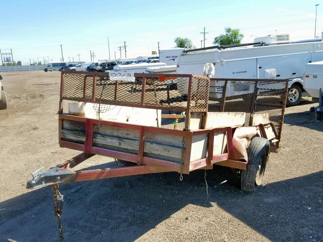 16VAX0819V1A86835 - 1997 TRAIL KING TRAILER RED photo 2
