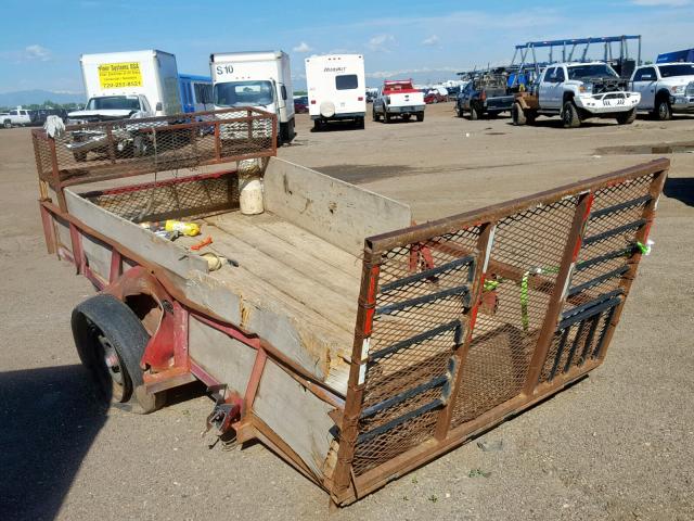 16VAX0819V1A86835 - 1997 TRAIL KING TRAILER RED photo 3