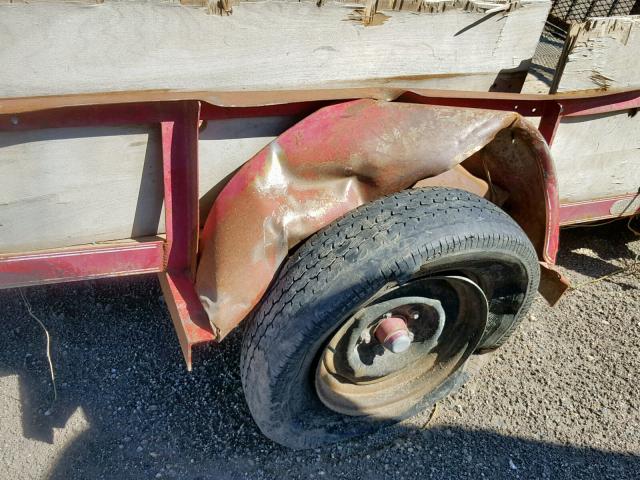 16VAX0819V1A86835 - 1997 TRAIL KING TRAILER RED photo 9