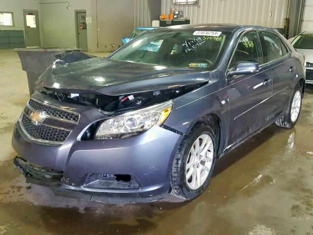 1G11C5SA1DF157451 - 2013 CHEVROLET MALIBU 1LT 蓝色 照片 2