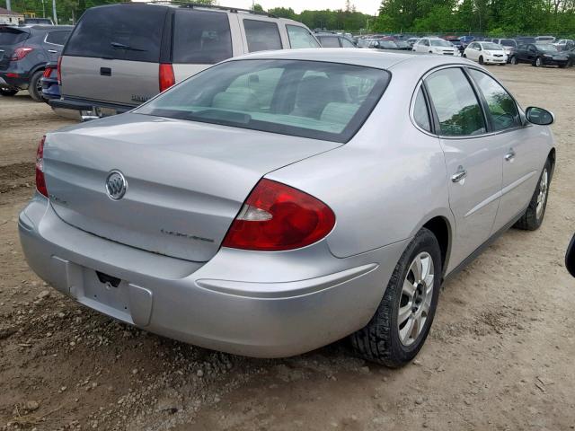 2G4WC532351253333 - 2005 BUICK LACROSSE C SILVER photo 4