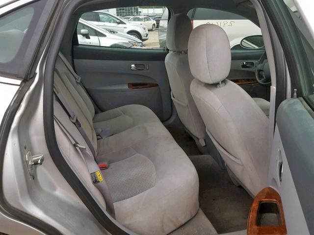 2G4WC532351253333 - 2005 BUICK LACROSSE C SILVER photo 6