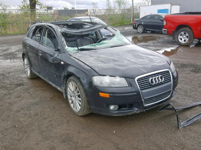 WAUNF78P27A134914 - 2007 AUDI A3 2.0 PRE BLACK photo 1