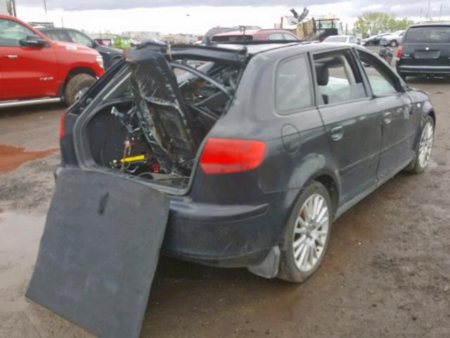 WAUNF78P27A134914 - 2007 AUDI A3 2.0 PRE BLACK photo 4