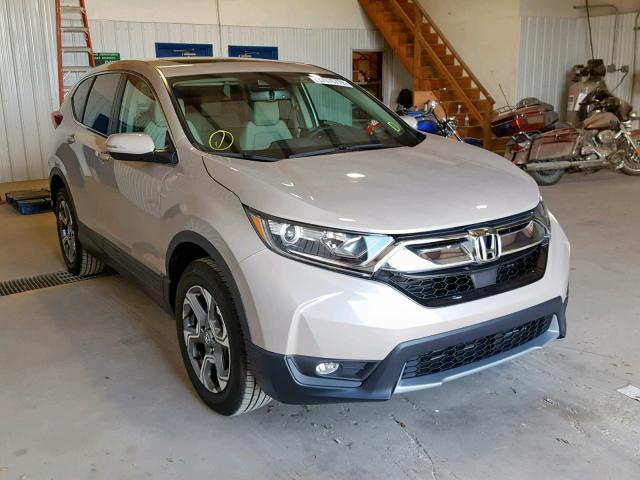 5J6RW2H88JL023323 - 2018 HONDA CR-V EXL BEIGE photo 1