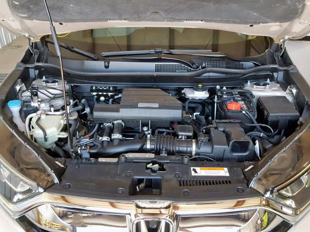 5J6RW2H88JL023323 - 2018 HONDA CR-V EXL BEIGE photo 7