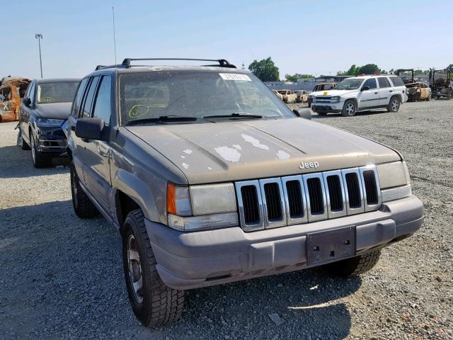 1J4FX58S0VC513838 - 1997 JEEP GRAND CHER GREEN photo 1