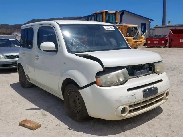 JN8AZ28R29T123758 - 2009 NISSAN CUBE BASE WHITE photo 1