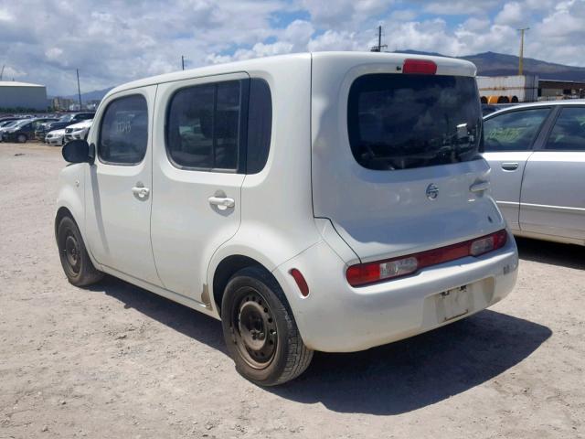 JN8AZ28R29T123758 - 2009 NISSAN CUBE BASE WHITE photo 3