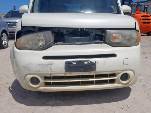 JN8AZ28R29T123758 - 2009 NISSAN CUBE BASE WHITE photo 9