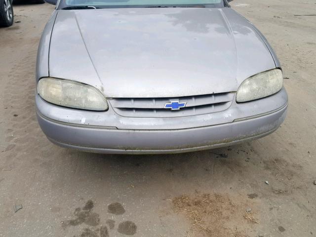 2G1WL52M6V9316636 - 1997 CHEVROLET LUMINA BAS GRAY photo 9