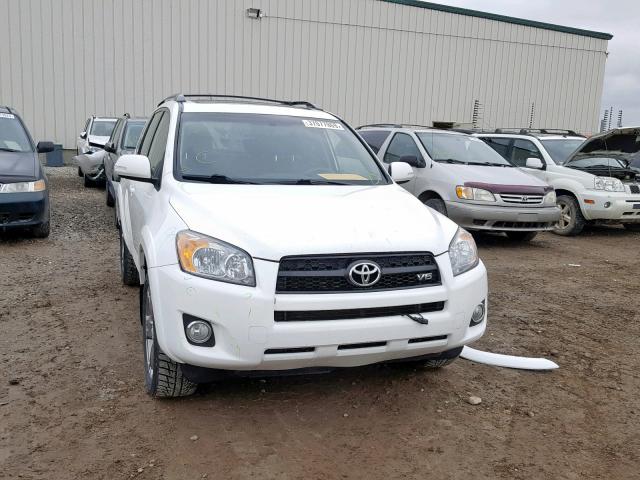 2T3RK4DV3BW037881 - 2011 TOYOTA RAV4 SPORT WHITE photo 1