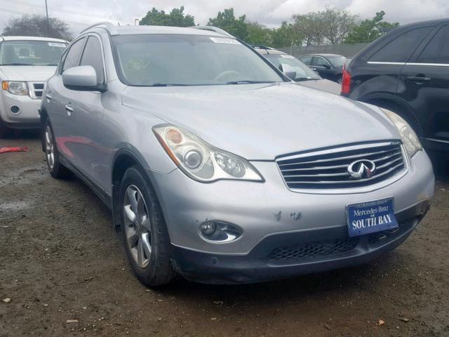 JNKAJ09E78M304736 - 2008 INFINITI EX35 BASE SILVER photo 1