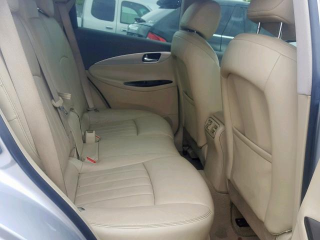JNKAJ09E78M304736 - 2008 INFINITI EX35 BASE SILVER photo 6