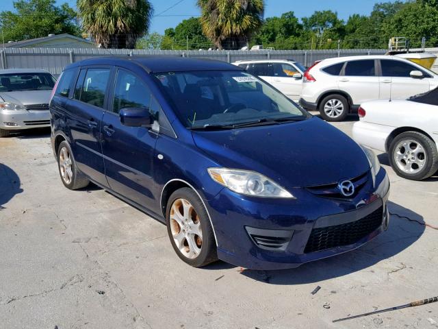 JM1CR293490336100 - 2009 MAZDA 5 BLUE photo 1