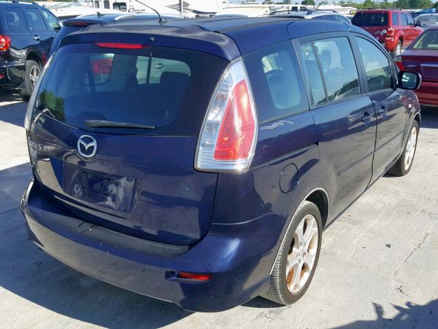 JM1CR293490336100 - 2009 MAZDA 5 BLUE photo 4