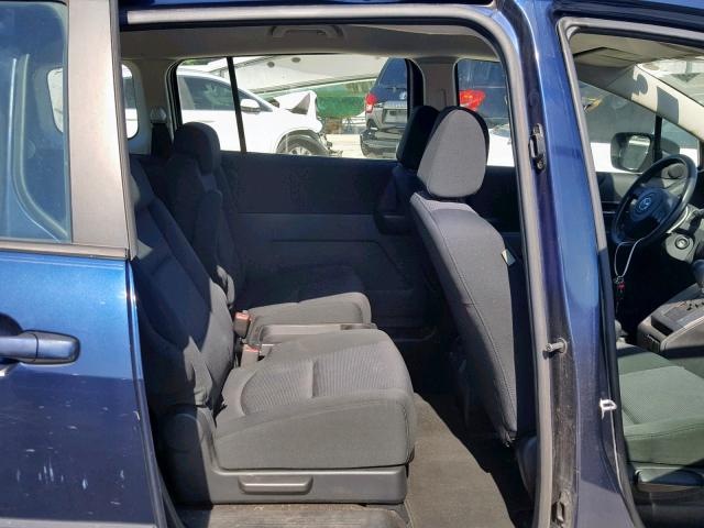 JM1CR293490336100 - 2009 MAZDA 5 BLUE photo 6