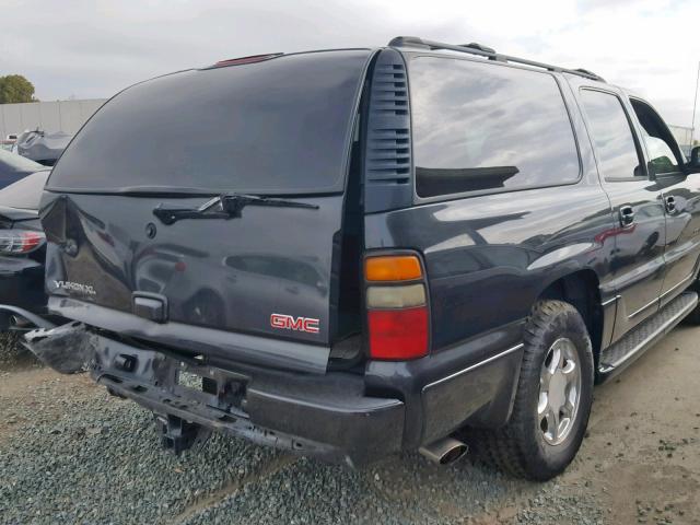 1GKFK66U14J185746 - 2004 GMC YUKON XL D GRAY photo 4