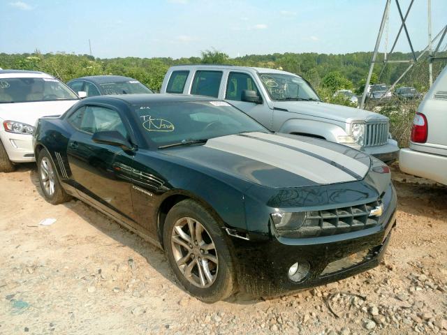 2G1FB1E38D9137396 - 2013 CHEVROLET CAMARO LT BLACK photo 1