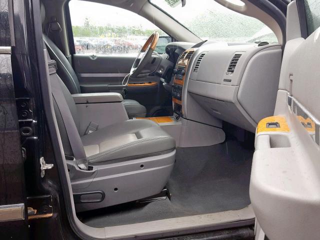 1A8HW58N27F543932 - 2007 CHRYSLER ASPEN LIMI BLACK photo 5