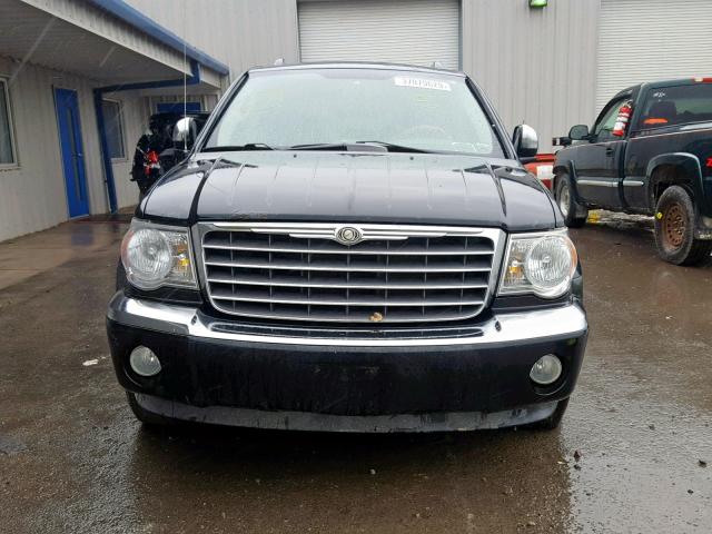 1A8HW58N27F543932 - 2007 CHRYSLER ASPEN LIMI BLACK photo 9