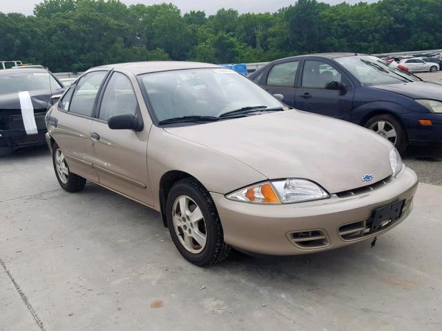 1G1JF5249Y7256925 - 2000 CHEVROLET CAVALIER L BEIGE photo 1