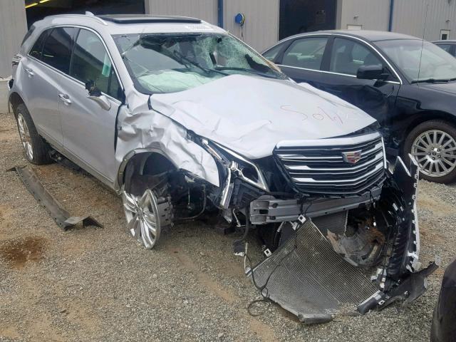 1GYKNERS8JZ213281 - 2018 CADILLAC XT5 PREMIU SILVER photo 1