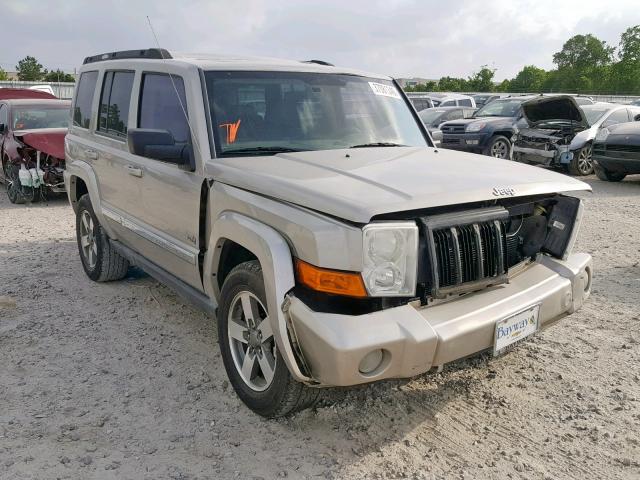 1J8HG48K66C366329 - 2006 JEEP COMMANDER TAN photo 1