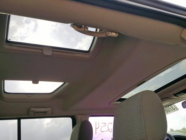 1J8HG48K66C366329 - 2006 JEEP COMMANDER TAN photo 9