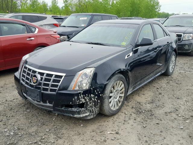 1G6DC5E52C0112820 - 2012 CADILLAC CTS BLACK photo 2