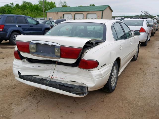 1G4HP54K624229944 - 2002 BUICK LESABRE CU WHITE photo 4