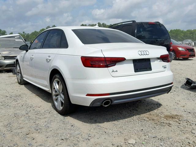 WAUKMAF42HN059494 - 2017 AUDI A4 ULTRA P WHITE photo 3