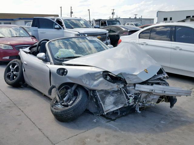 WP0CA29851U625292 - 2001 PORSCHE BOXSTER SILVER photo 1