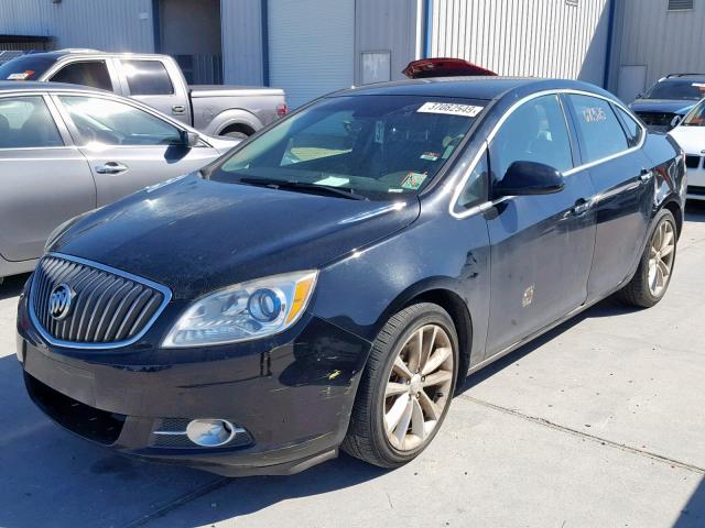 1G4PR5SK7C4207770 - 2012 BUICK VERANO CON BLACK photo 2