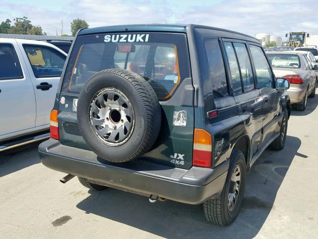 JS3TD03V6W4100549 - 1998 SUZUKI SIDEKICK J GREEN photo 4