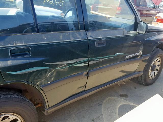 JS3TD03V6W4100549 - 1998 SUZUKI SIDEKICK J GREEN photo 9