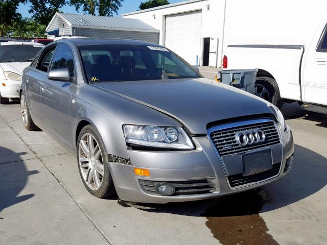 WAUDH74F06N099204 - 2006 AUDI A6 3.2 QUA GRAY photo 1