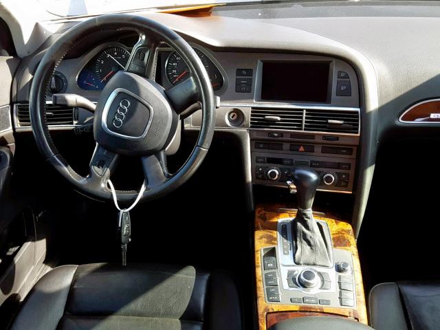 WAUDH74F06N099204 - 2006 AUDI A6 3.2 QUA GRAY photo 9