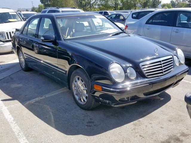 WDBJF65J01B295984 - 2001 MERCEDES-BENZ E 320 BLACK photo 1