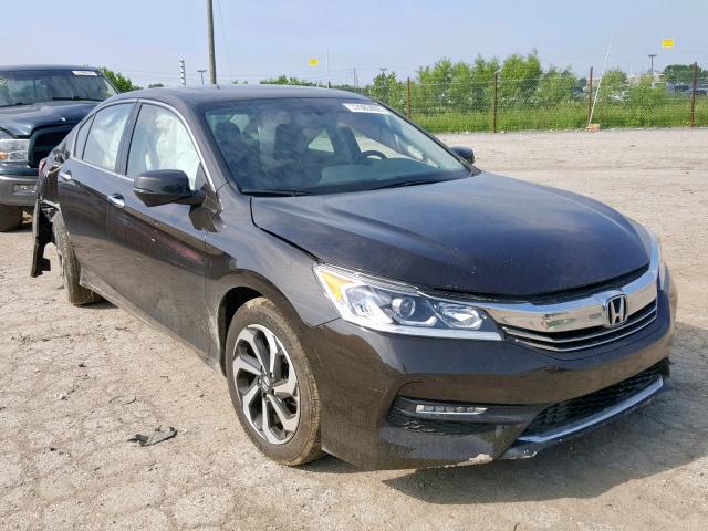 1HGCR3F84GA020680 - 2016 HONDA ACCORD EXL BROWN photo 1