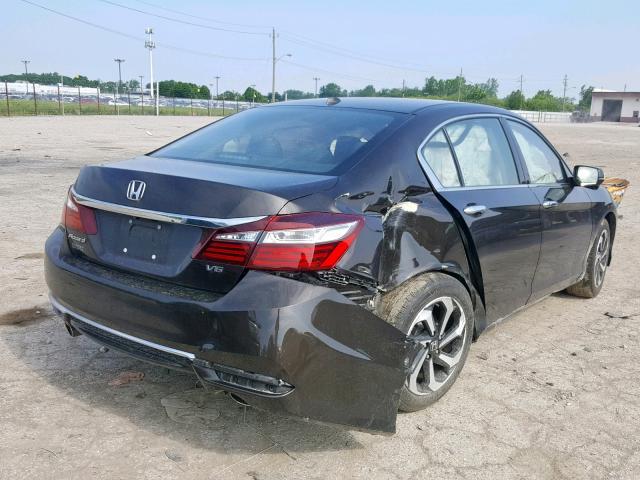 1HGCR3F84GA020680 - 2016 HONDA ACCORD EXL BROWN photo 4