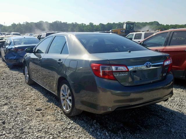 4T1BD1FK9DU088889 - 2013 TOYOTA CAMRY HYBR GRAY photo 3