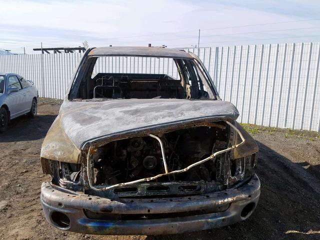 1D7HU18D94J118106 - 2004 DODGE RAM 1500 S BURN photo 9