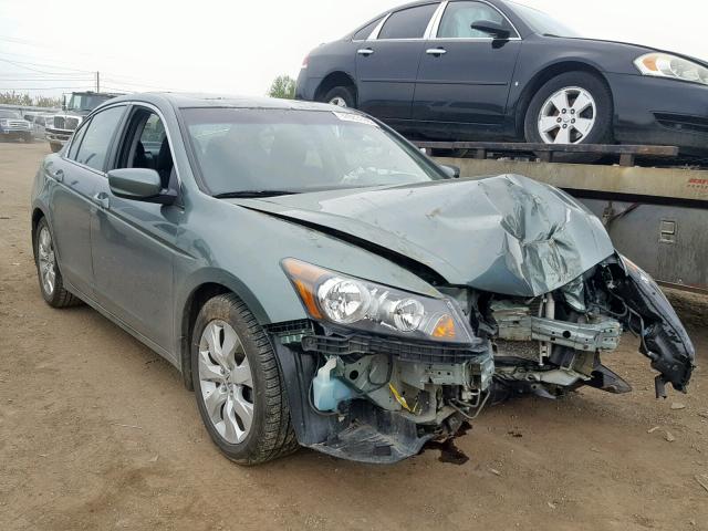 1HGCP26788A105000 - 2008 HONDA ACCORD EX GREEN photo 1