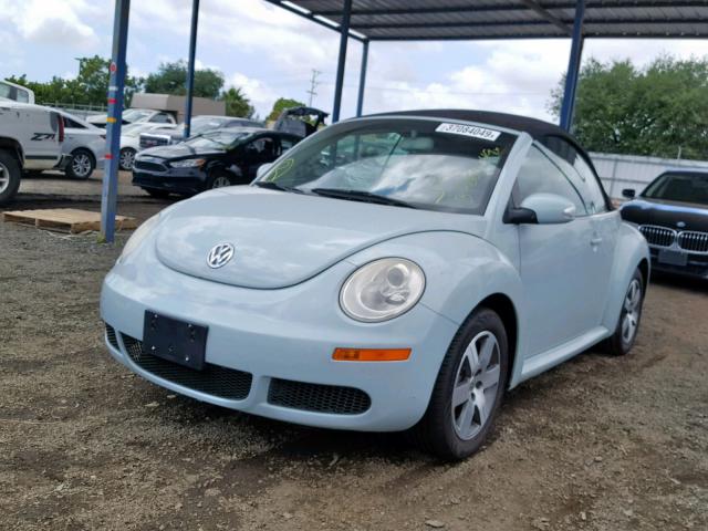 3VWRF31Y66M310104 - 2006 VOLKSWAGEN NEW BEETLE Mavi foto 2