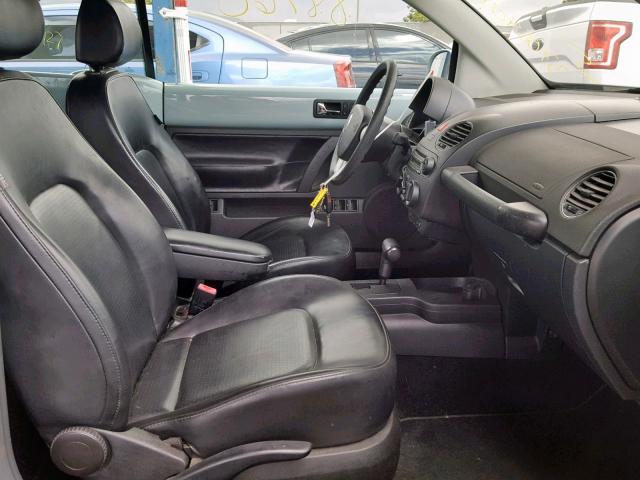 3VWRF31Y66M310104 - 2006 VOLKSWAGEN NEW BEETLE Mavi foto 5