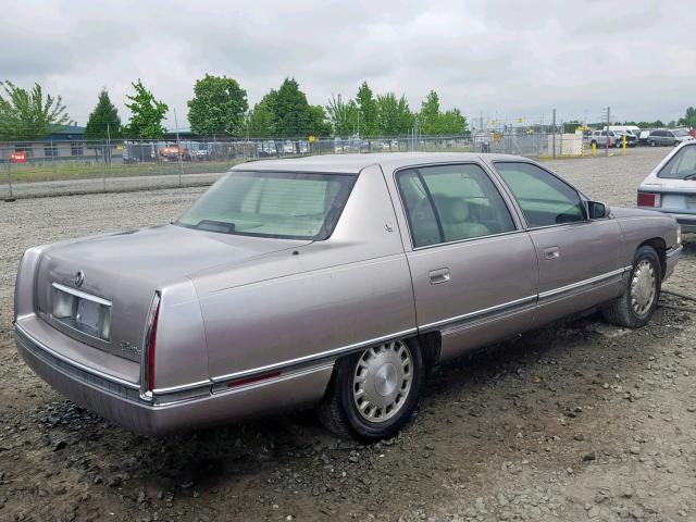 1G6KD52Y3TU235666 - 1996 CADILLAC DEVILLE TAN photo 4