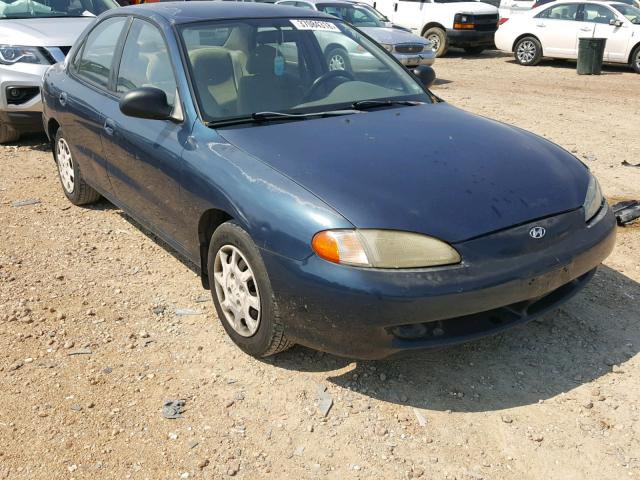 KMHJF24M8TU294011 - 1996 HYUNDAI ELANTRA BA BLUE photo 1